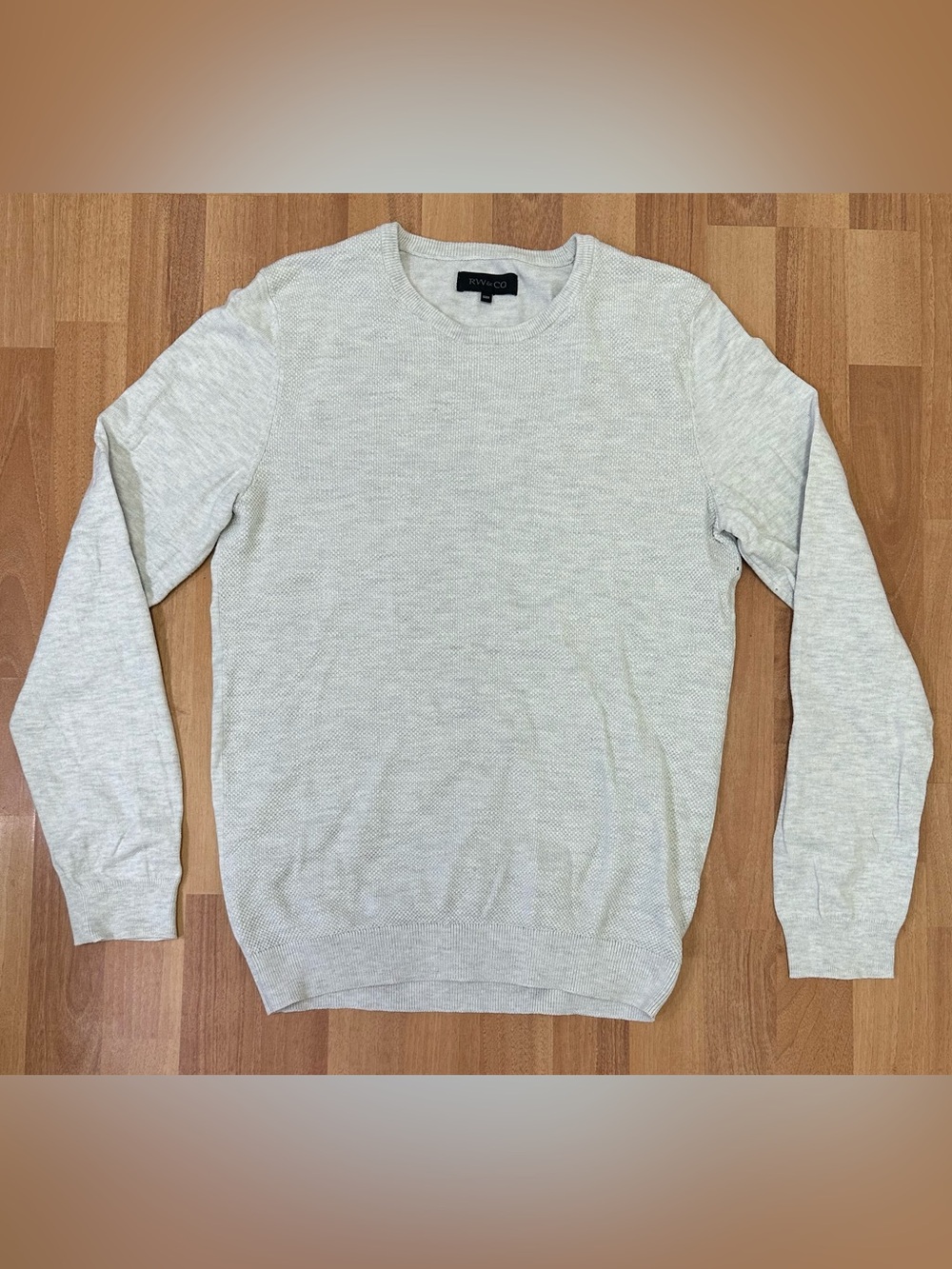Men’s Medium RW&Co Beige Sweater